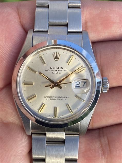 Rolex Vintage Oyster Silver Dial 